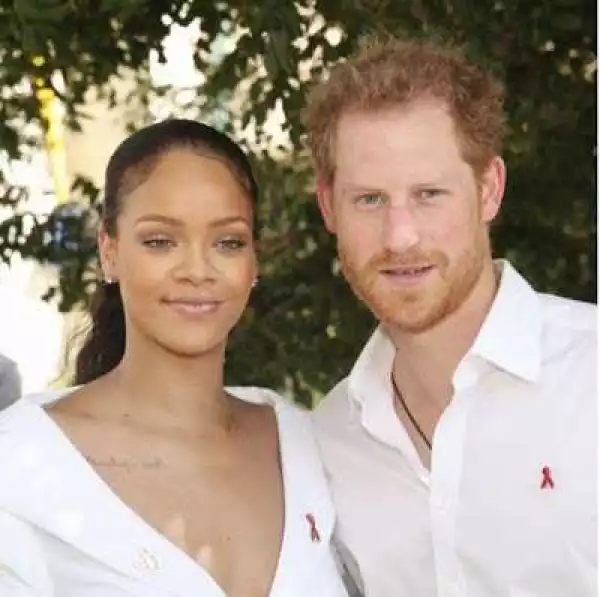 Lol! According to MTO, Rihanna is pregnant with Prince Harry’s child